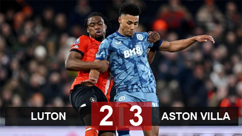 Aston Villa giành điểm trước Luton để có suất dự cúp châu Âu